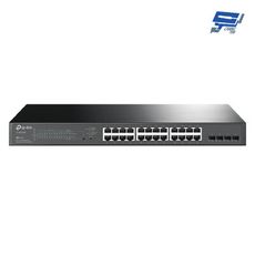 TP-LINK 昌運監視器 TL-SG2428P 28埠Gigabit智慧型交換器+24埠PoE+