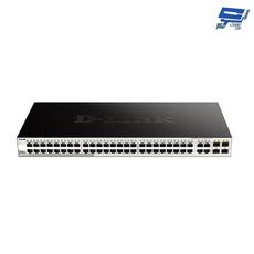 昌運監視器 D-LINK 友訊 DGS-1210-52 48埠Gigabit 智慧型網管交換器