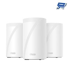 昌運監視器 TP-LINK Deco BE65 BE11000MeshWiFi7無線網路路由器三入