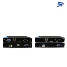 昌運監視器 MMS-626VF T端+R端 VGA KVM 光纖影音延長器 RS232控制