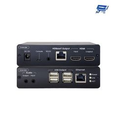 昌運監視器 HE02U-4K6G 4K 60Hz HDMI USB 2.0 KVM 延長器