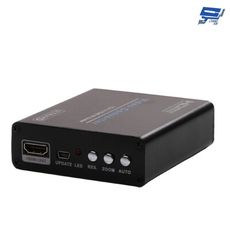 昌運監視器 HANWELL VAH-100K VGA+Audio轉HDMI 訊號升頻器