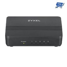 昌運監視器 ZYXEL 合勤 GS-105S v2 5埠桌上型Gigabit乙太網路交換器10/10