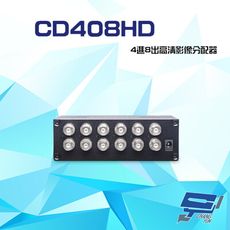 昌運監視器 CD408HD 4進8出 HD-TVI/AHD/HDCVI/CVBS 高清影像分配器