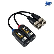 昌運監視器 YT-800TVS TVI/CVI/AHD/CVBS 8MP防雷雙絞線影像傳輸器