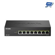昌運監視器 D-LINK 友訊 DMS-108P 8埠無網管多網速交換器