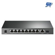 TP-LINK 昌運監視器 TL-SG1210P 10埠Gigabit桌上型交換器+8埠PoE+