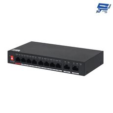 昌運監視器 SAMPO聲寶 PFSC3120-8ET-96 8埠 PoE交換器非網管型