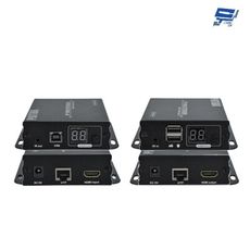 昌運監視器 MMS-120TE HDMI+USB影像控制訊號延長器 最遠可達120M 具LED顯示