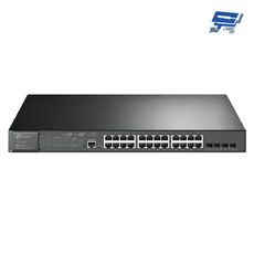 TP-LINK 昌運監視器 TL-SG3428MP 28埠Gigabit L2管理型交換器+24埠