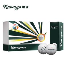 Kawayama GOLF 川山高爾夫球 (桿桿好系列) 2層球 (1打12顆)