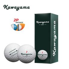 Kawayama GOLF 川山高爾夫球 (桿桿好系列) 2層球 (1條3顆)