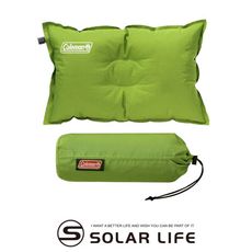 Coleman 自動充氣枕頭/CM-0428J.露營充氣枕 TPU睡枕 戶外枕 旅行枕靠枕