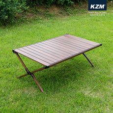 KZM KAZMI 輕量蛋捲桌 鋁合金折疊桌 露營桌野餐桌 戶外摺疊桌 露營美學 輕巧桌休閒桌