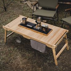 MORIXON 魔法橡木桌 原木色/MT-6C 露營蛋捲桌 igt系統桌 可拆
