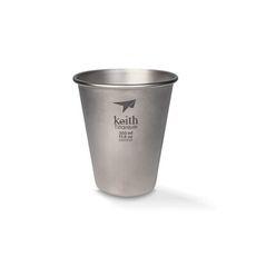 Keith 鎧斯鈦單層啤酒鈦杯350ml / Ti9001.純鈦水杯居家戶外露營野餐鈦金屬抗酸鹼腐蝕