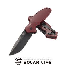 CRKT SHENANIGAN MAROON 不鏽鋼折刀 K800RKP 戰術折刀 EDC口袋刀
