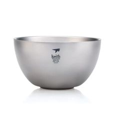 Keith 鎧斯純鈦輕量雙層鈦碗 850ml / Ti5355 雙層隔熱鈦碗 鈦金屬餐碗 飯菜湯麵碗