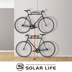 頂天立地自行單車收納架.3米可調式穩固不鬆脫單車展示架停車立車架腳踏車架台灣製造