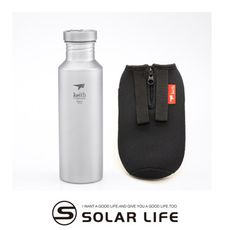 鎧斯Keith Ti3032純鈦運動水壺附Ti0012隔熱水壺套(700ml)