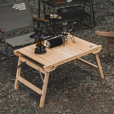 MORIXON 魔法橡木小桌 原木色 原木拼裝桌 IGT桌 露營蛋捲桌 橡木延伸桌 一單位木桌
