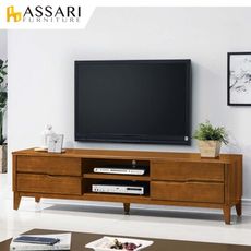 ASSARI-米亞6尺電視櫃(寬182x深41x高48cm)