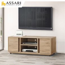 ASSARI-莫蘭迪4尺電視櫃(寬121x深40x高47cm)