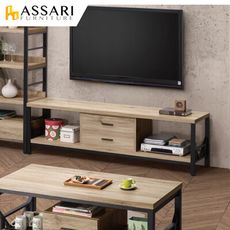 ASSARI-佐久間日式6尺電視櫃(寬180x深41x高53cm)