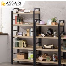 ASSARI-佐久間日式2x6尺開放層架(寬60x深40x高180cm)