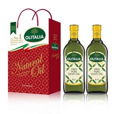 【好禮油】奧利塔純橄欖油1000ml+葵花油1000ml各二瓶