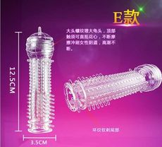 超薄水晶狼牙套-E