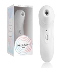 日本SSI JAPAN WOMAN LOVE電動吸乳舔陰刺激器(白色)