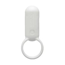 日本TENGA SVR PEARL WHITE情人戒充電式強力振動器男女情侶調情用(珍珠白)