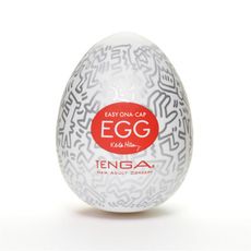 日本TENGA×Keith Haring EGG PARTY漫畫款EGG挺趣蛋-緊貼柔軟型自慰蛋 飛