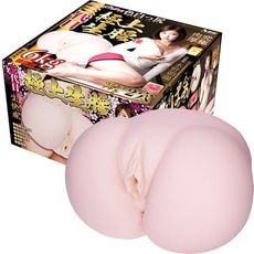日本NPG逼真大型夾吸自慰器三代目極上生腰AV女優水野朝陽雙穴男用美臀自慰套(6KG)