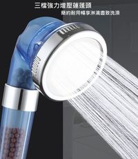 【居家生活Easy Buy】三段高壓除氯負離子蓮蓬頭(二入)