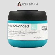 立坽『洗前調理』台灣萊雅公司貨 LOREAL 絲漾博控油淨化泥75ml