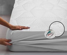 【契斯特】專利防潑水防螨抗菌鋪棉保潔墊-床包式-單人3尺