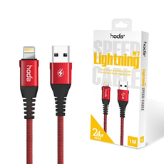 2.4A【Lightning】100cm 快速充電編織線材 | hoda®