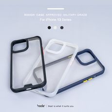 iPhone13/13Pro/13ProMax/柔石軍規防摔保護殼-透明款 | hoda®