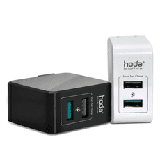 【雙孔USB-A 27W】 極速智能充電器 / 電源供應器 | hoda®