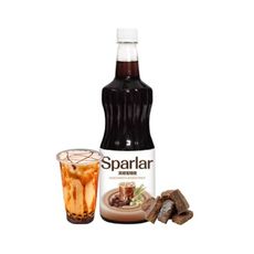 糖漿果露-黑糖蜜糖漿 sparlar 食伯樂 750ml-良鎂咖啡精品館