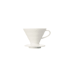 hario濾杯 v60 白色陶瓷圓錐形濾杯 vdc-02w (1-4人份) -良鎂咖啡精品館