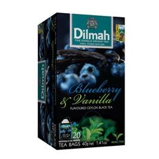 dilmah 帝瑪 藍莓香草紅茶 茶包  2g*20入/盒-良鎂咖啡精品館