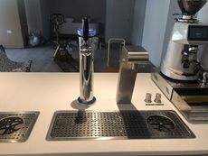 博群牌 吧檯定溫型開水機組 冷熱水機 含主機 出水龍頭 冷熱按紐 BQ-6L-K typr -良鎂咖