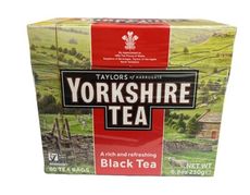 英國taylors泰勒茶 -約克夏紅茶 紅牌 茶包 yorkshire tea 250g(80入)