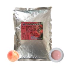 布丁果凍粉-日式水蜜桃風味布丁粉 (1kg)--良鎂咖啡精品館