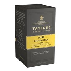 英國taylors泰勒茶 -清新洋甘菊茶 茶包 pure chamomile 1.5g*20入/盒