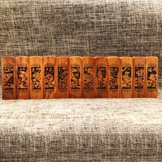 【Woods Forest】南非紫檀印章 『12生肖(方章) 一般字型刻字』紫檀個人私章 印章