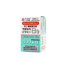 人生製藥 渡邊 葉酸膜衣錠 120錠/瓶 維他命B9 400微克